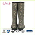 Hot china products wholesale women rubber boot Fashion Boots Manufacturer